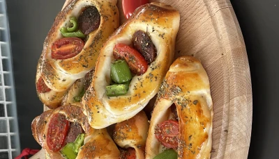 Mini brioches façon pizza