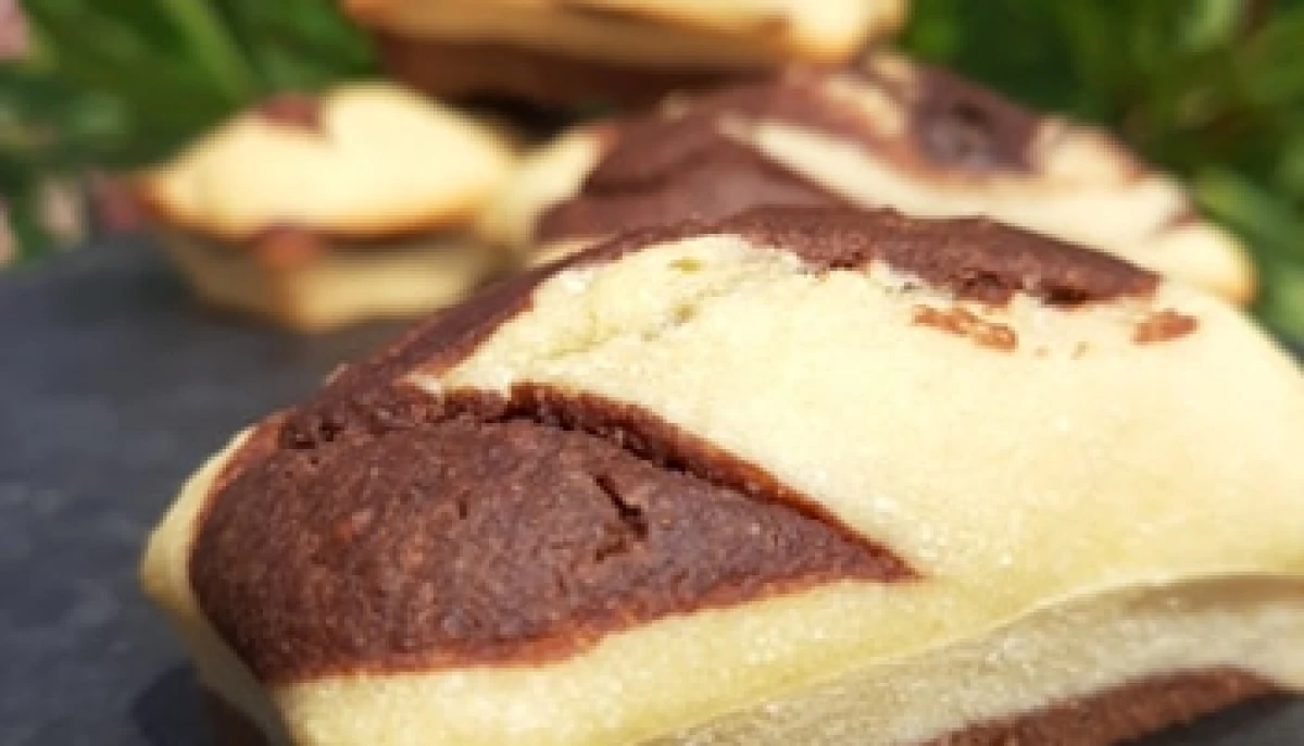 Mini cake marbré façon savane (pour 6 portions)