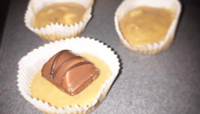 Mini cheesecake Kinder Bueno