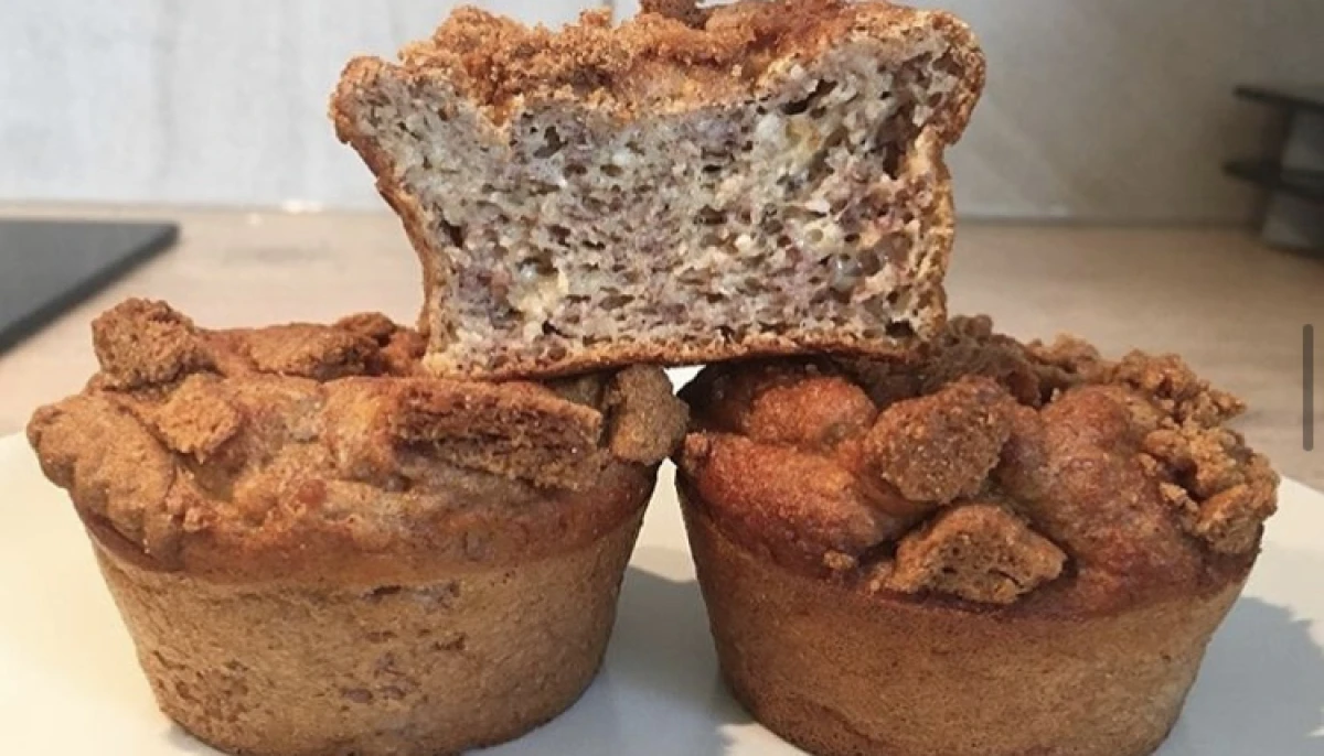 Minis Bananabread-muffins aux speculoos