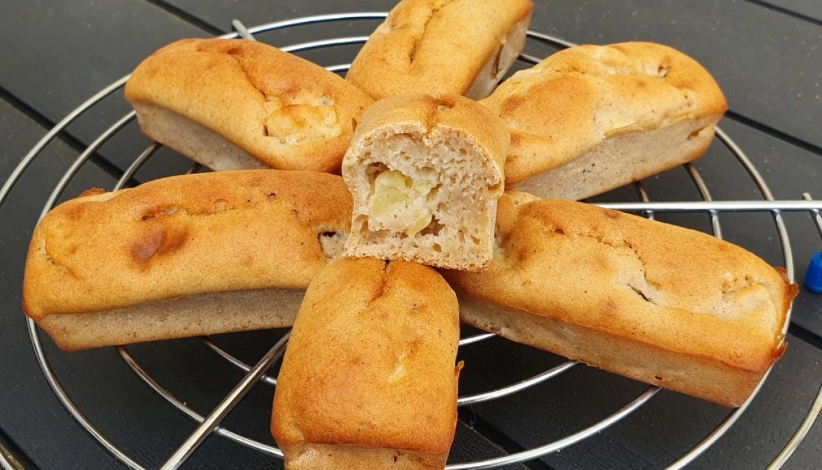 Minis cakes pommes-cannelle