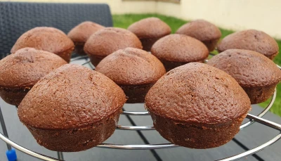 Minis gâteaux au lait chaud et chocolat