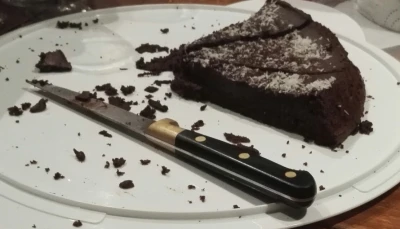 Moelleux au chocolat/courgettes sans beurre