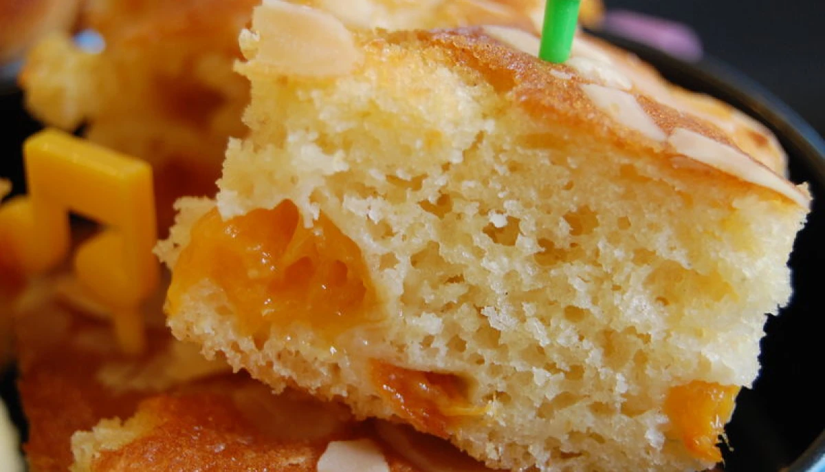 Moelleux aux abricots (sans beurre)