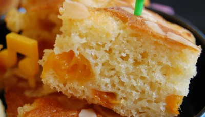 Moelleux aux abricots (sans beurre)