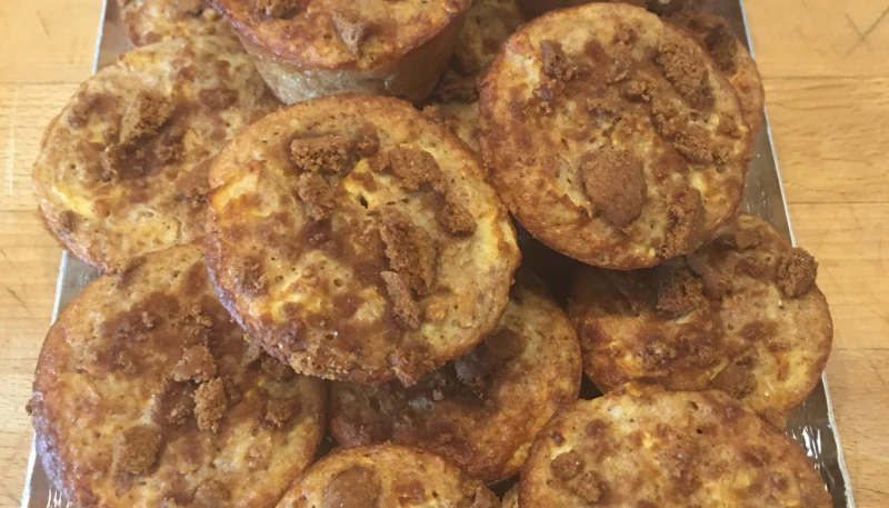 Moelleux sarrasin pommes speculos