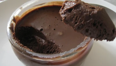 mousse au chocolat fait maison, hyper simple