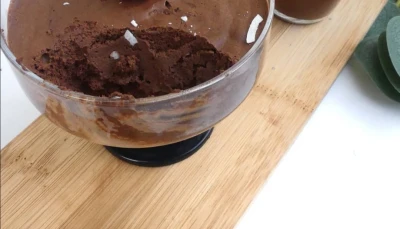 Mousse au chocolat light - 2 ingrédients