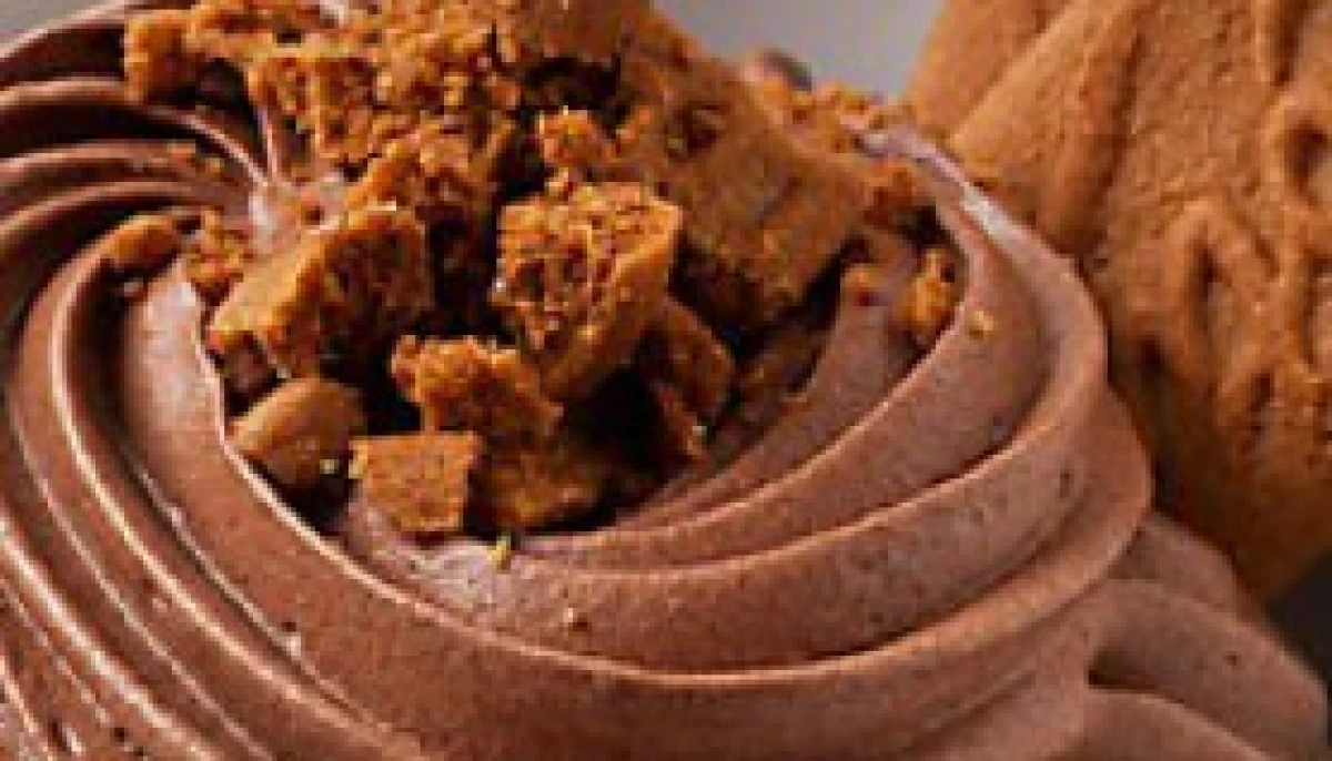 Mousse chocolatée au speculoos