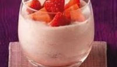 Mousse de fraises