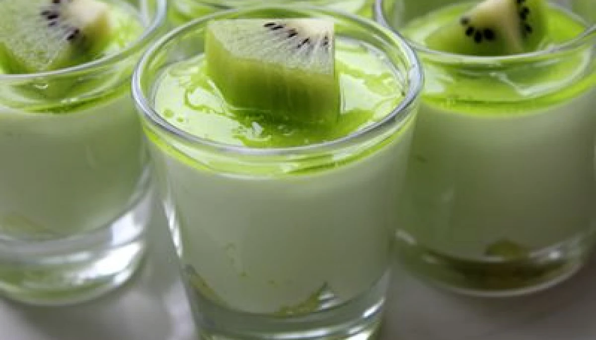 Mousse de kiwi vraiment trop facile
