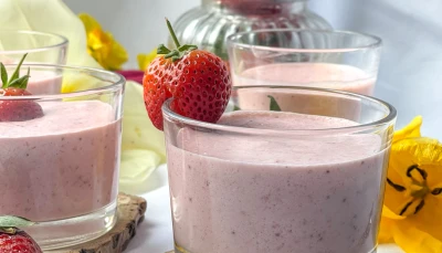 Mousse fraises légères
