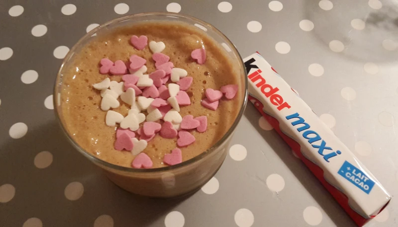 Mousse kinder-bananes