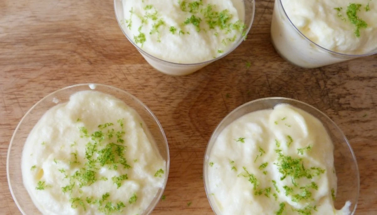 Mousse toute douce au Citron