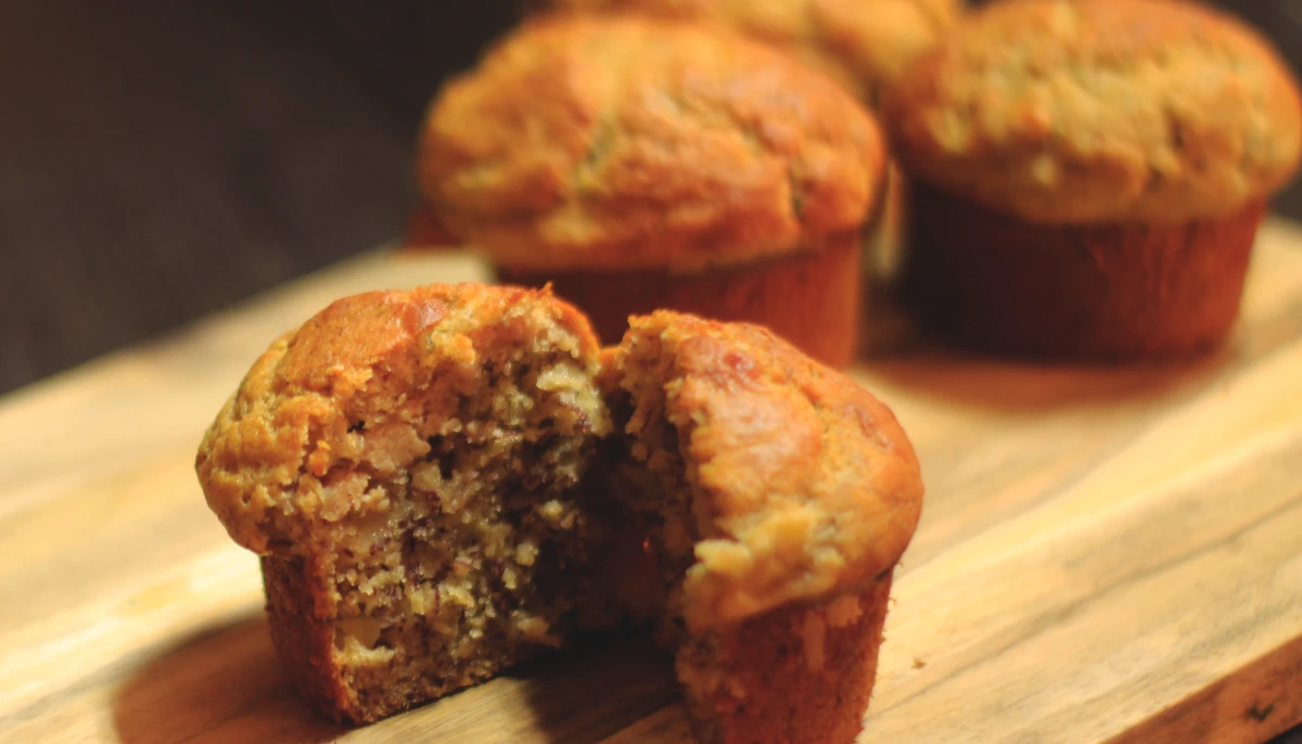 🧁 Muffin à la banane et au beurre de cacahuètes 🧁