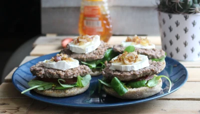 Muffin burger par polyphagus