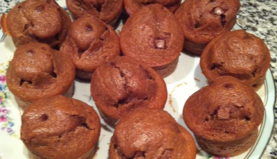 Muffin chocolat milka light (sans beurre)