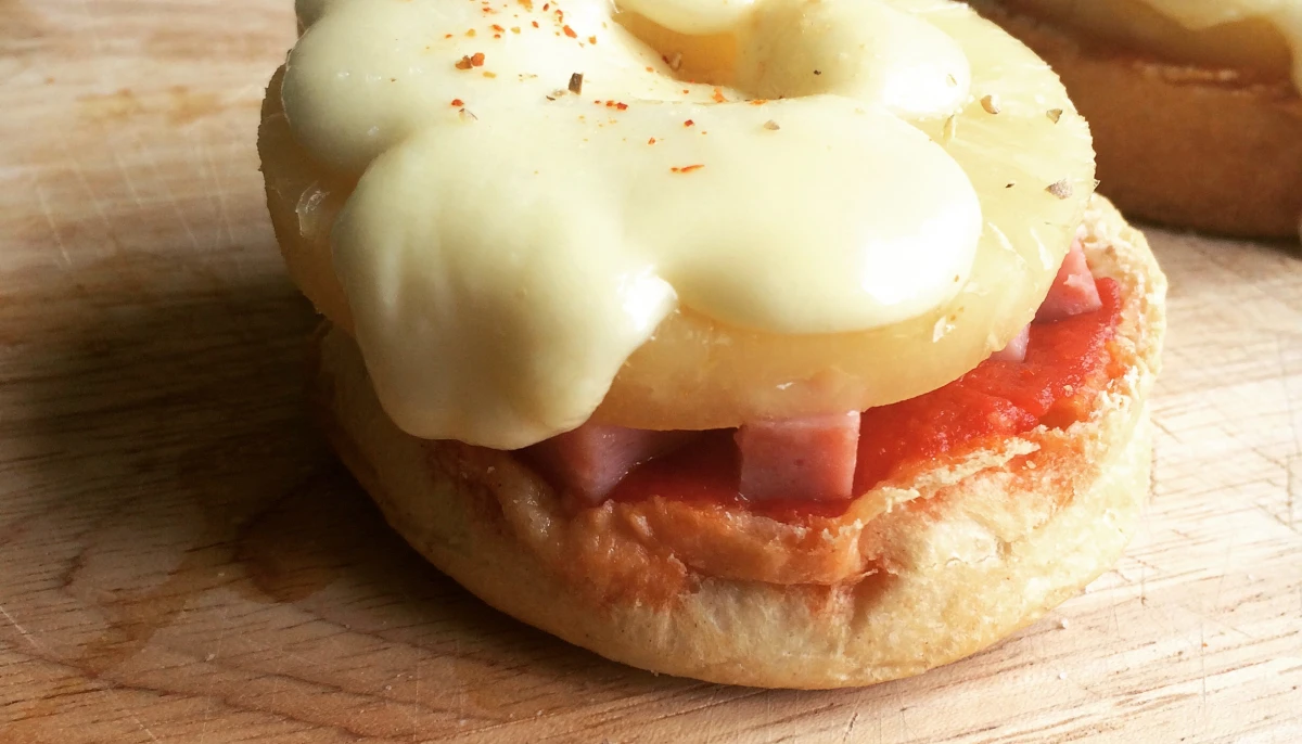 Muffin-zaza (roquefort et hawaienne)