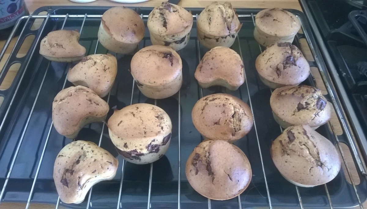 Muffins au chocolat