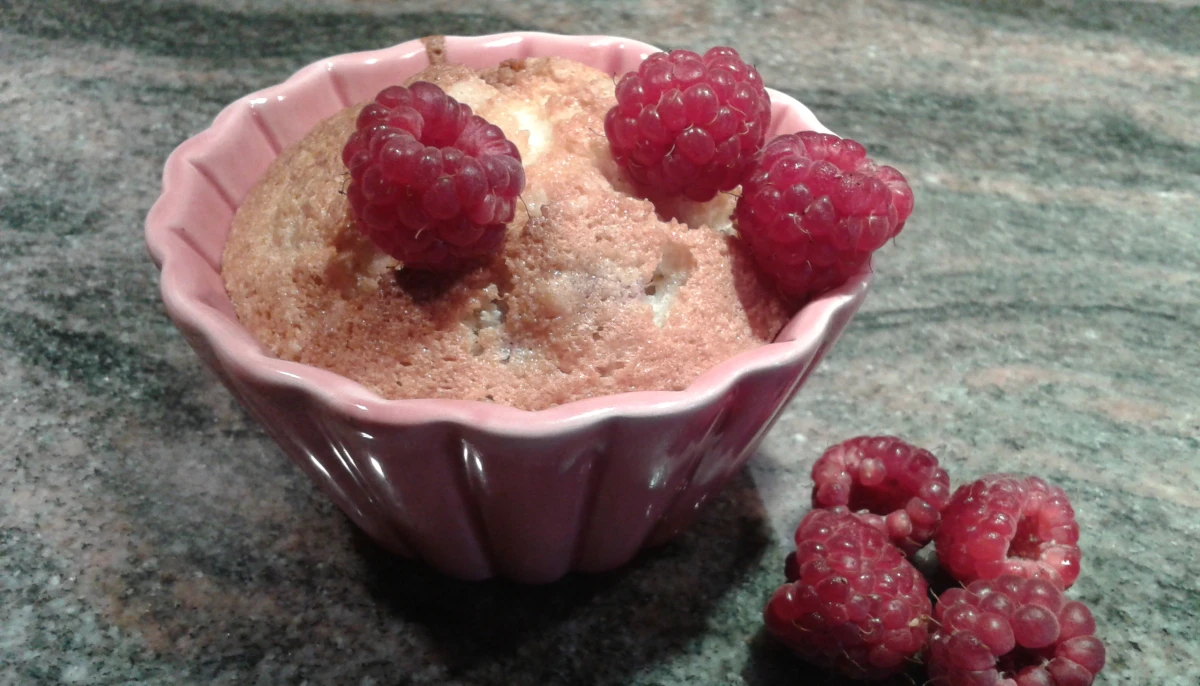 Muffins aux framboises