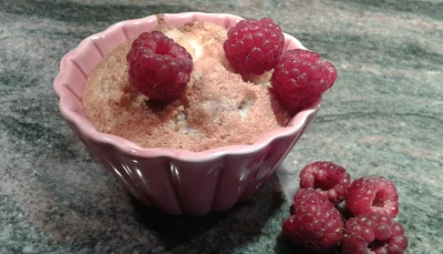 Muffins aux framboises