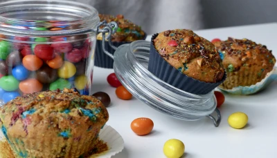Muffins aux M&M’s