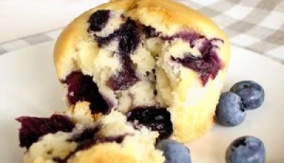 Muffins aux myrtilles