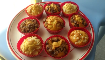 Muffins aux pépites de chocolat