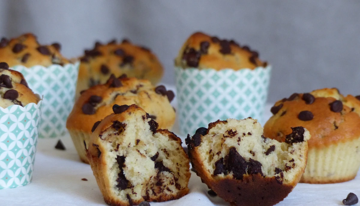 Muffins aux pépites de chocolat