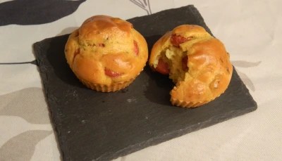 Muffins aux saucisses de Strasbourg
