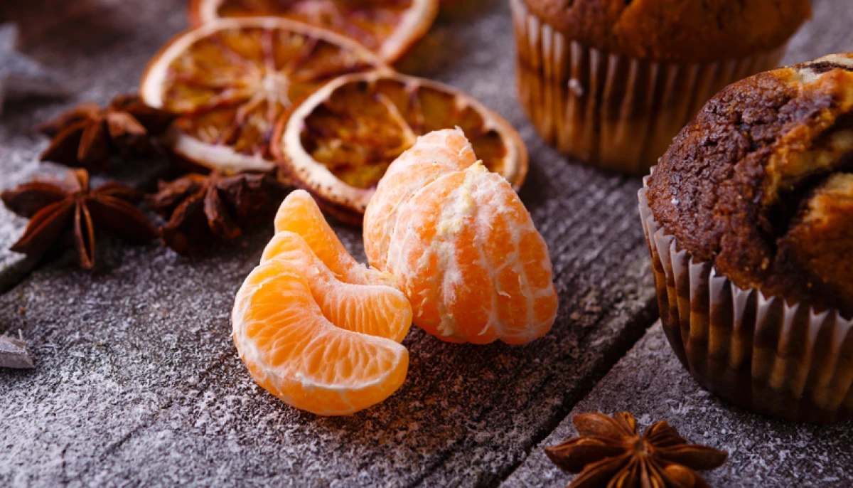 Muffins chocolat et clémentine
