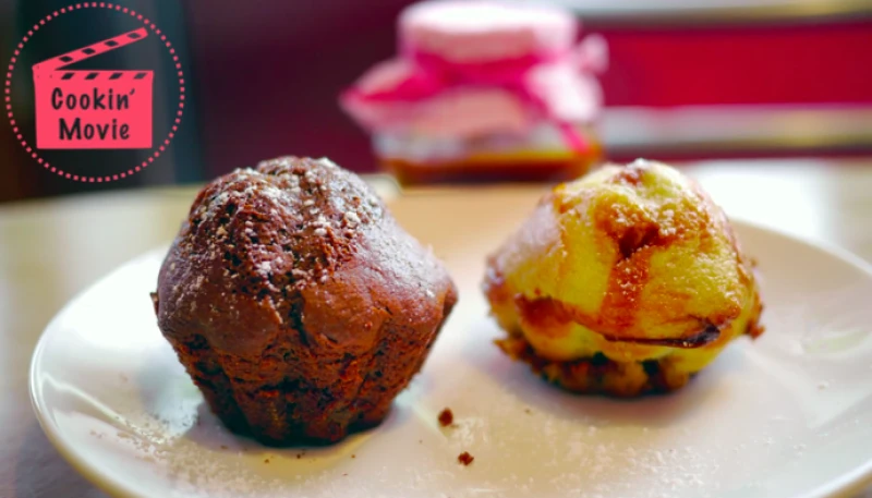 Muffins coeur coulant caramel