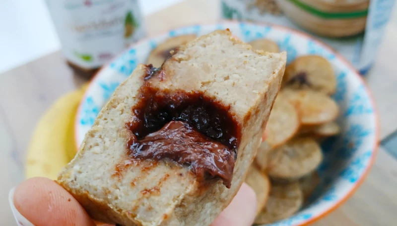 Muffins healthy coeur Nocciolata