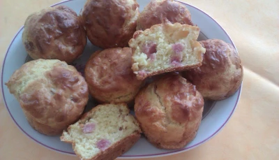 Muffins jambon comté