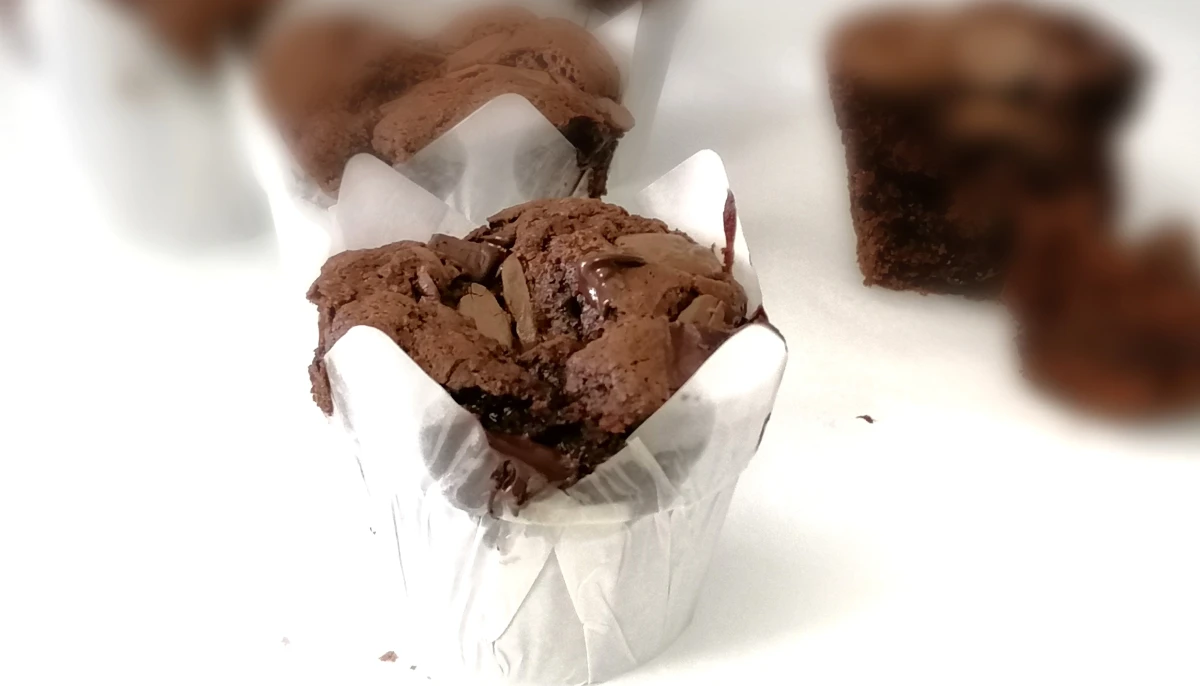 Muffins moelleux au chocolat