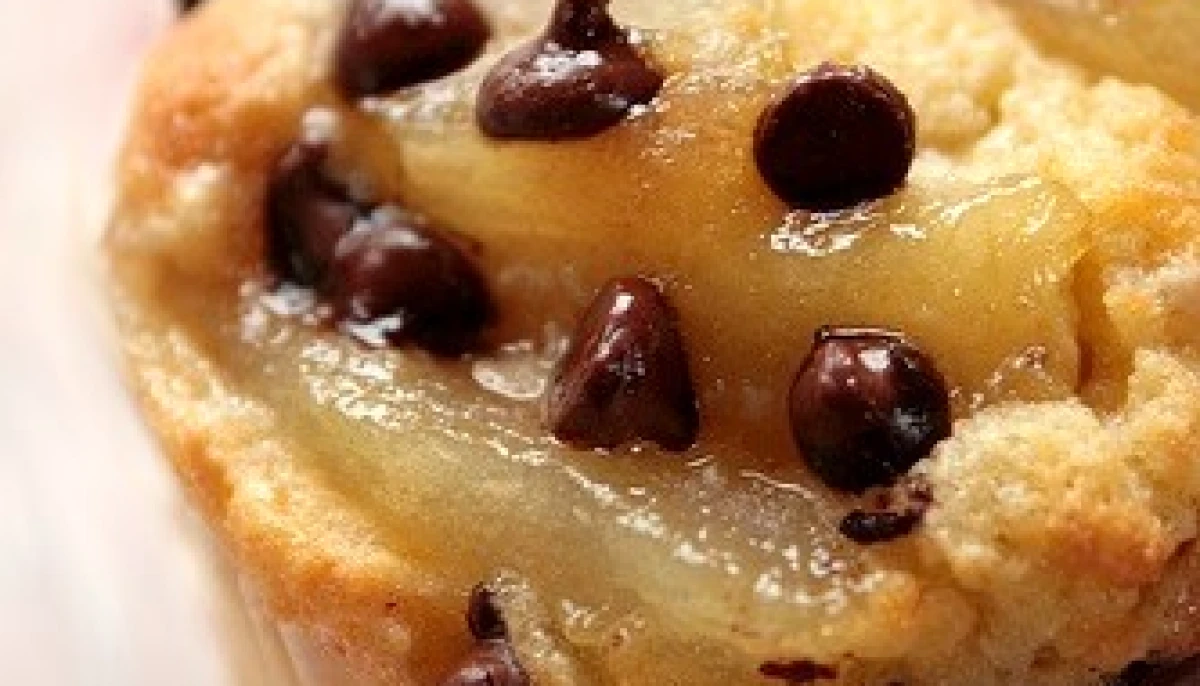 Muffins poire - chocolat