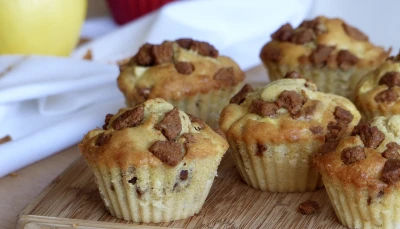Muffins pommes spéculoos