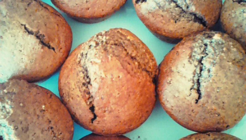 Muffins vegan rhum-café !