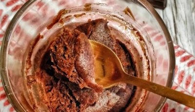 Mug cake au chocolat vegan