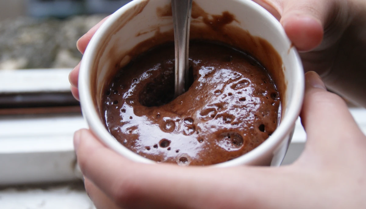 Mug cake au Nutella