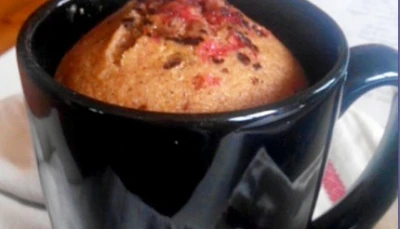 Mug cake aux épices à la casserole