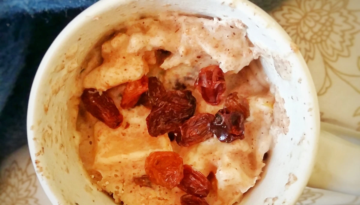 Mug cake vegan healthy