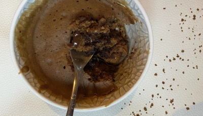 Mugcake café chocolat Vegan & Healthy