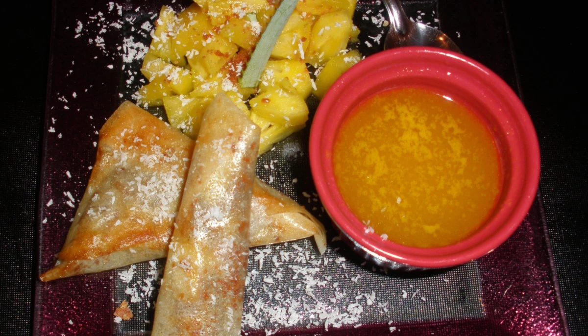 Nems à l'ananas