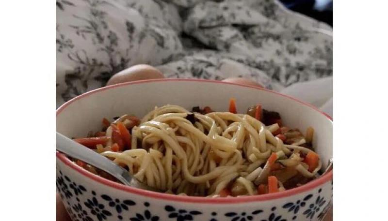 Nouilles chinoises au poulet