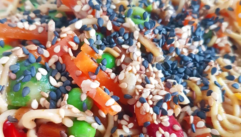 Nouilles Légumes Soja