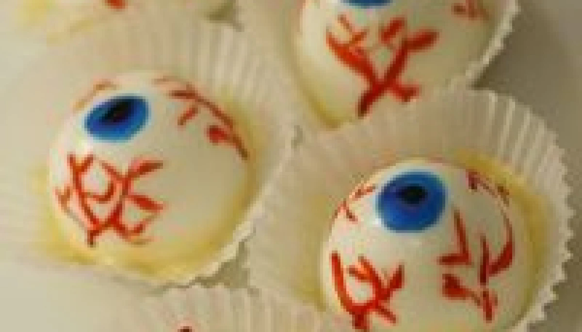 oeil sanguinolent pour l'apéro spécial Halloween