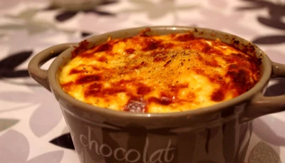 oeuf cocotte à l'italienne