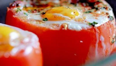 Oeuf en Cocotte de tomate