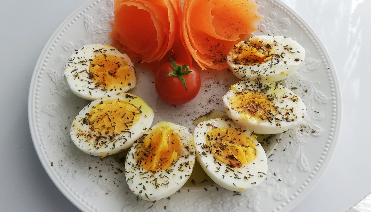 Oeufs assaisonnés